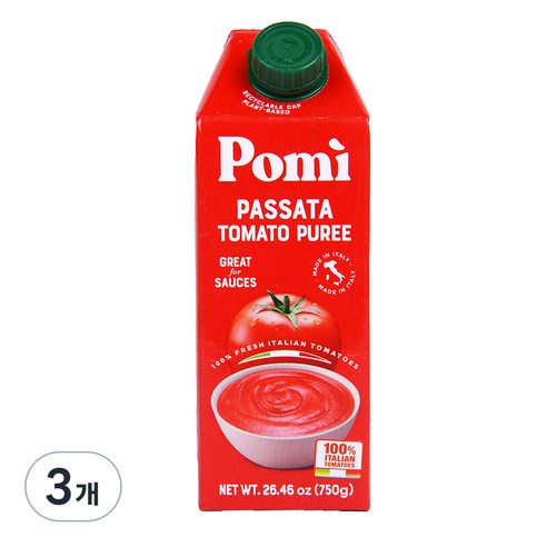포미 파사타 토마토 소스, 750g, 3개