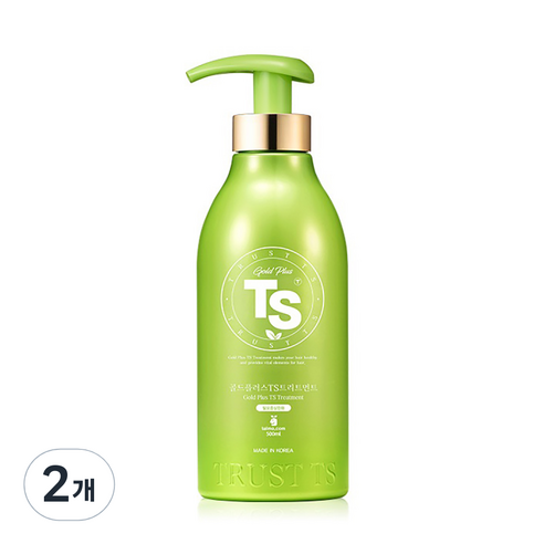 TS 골드 플러스 헤어트리트먼트, 500ml, 2개