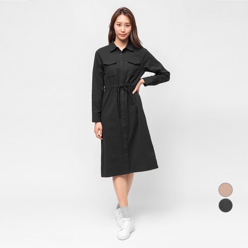 캐럿 여성 투포켓 원피스