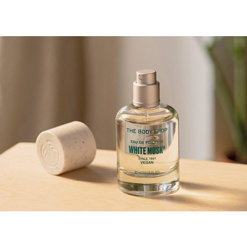 시간이 흘러도 변치 않는 매혹, 더바디샵 화이트 머스크 오 드 뚜왈렛