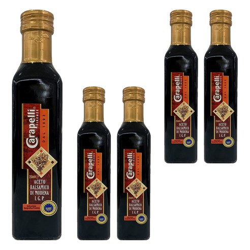 카라페리 발사믹 식초, 5개, 250ml