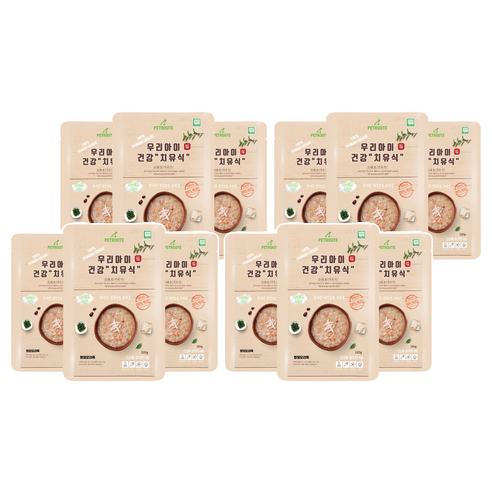 펫루트 전연령 반려동물 우리아이 치유식 영양죽, 오리, 120g, 12개