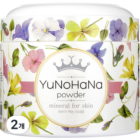 유노하나 입욕 파우더, 400g, 2개