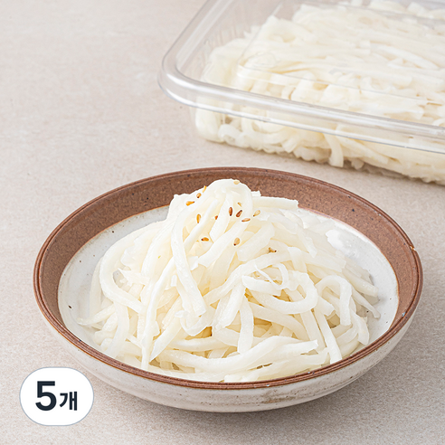 식탁위의사계 무나물, 230g, 5개