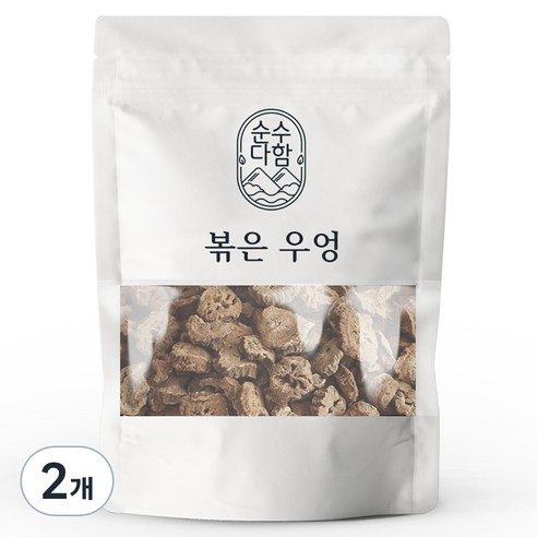 순수다함 볶은우엉차, 100g, 2개