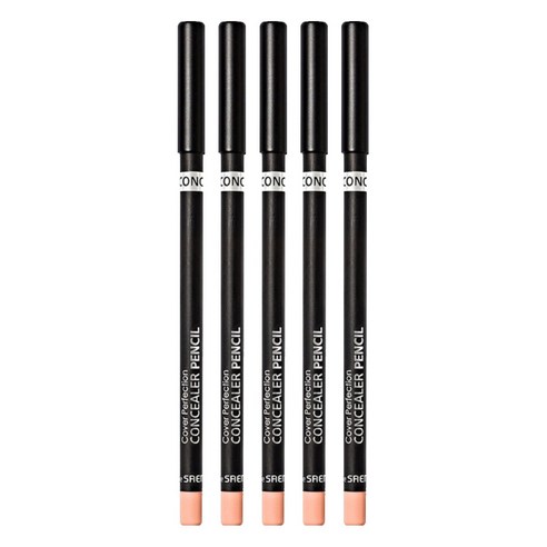 더샘 커버 퍼펙션 컨실러 펜슬 2g, 살몬 베이지, 5개