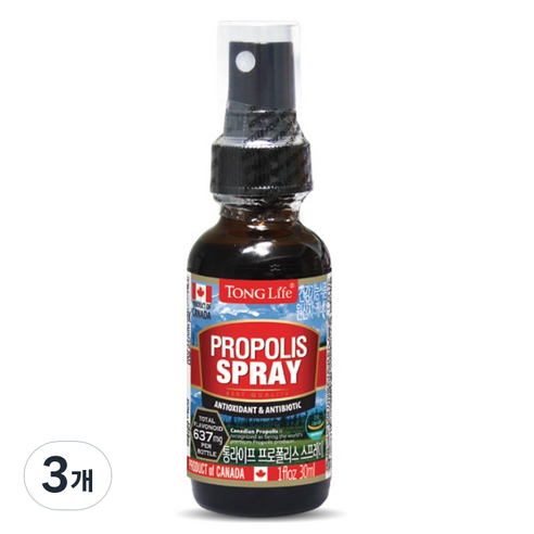 통라이프 프로폴리스 스프레이, 30ml, 3개