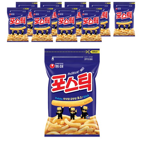 농심 포스틱, 280g, 10개