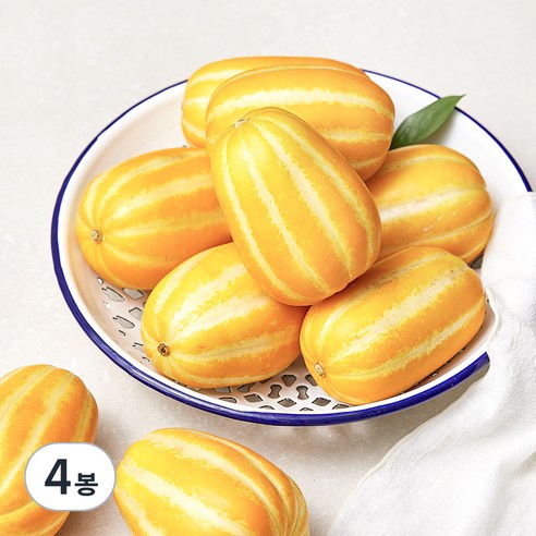 성주 당도선별 실속 미니참외, 2kg (8~12입), 4봉