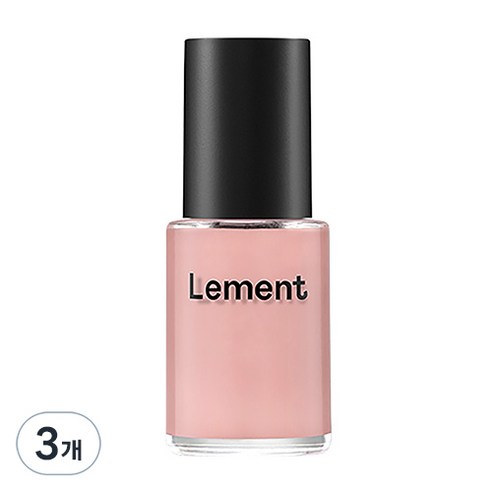 르멘트 컬러 네일, 17 멜로우 크림 코랄, 14ml, 3개