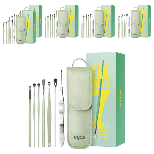 뷰카 귀지쏙쏙 귀이개 7종 키트 세트, 6세트