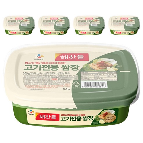 고기전용 쌈장, 200g, 5개