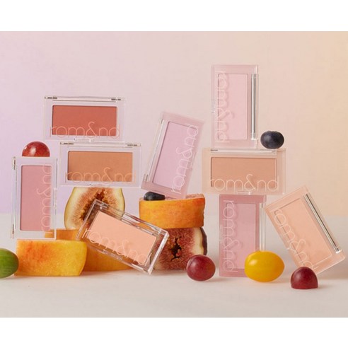 뽀얗고 자연스러운 핑크빛, 롬앤 바인 누드로 인생 블러셔 찾았어요!