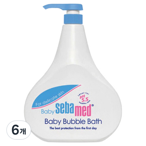 세바메드 베이비 버블바스, 500ml, 6개