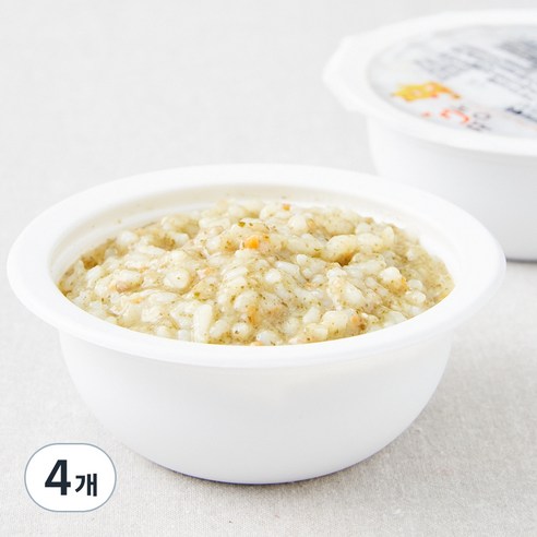짱죽 중기 9개월부터 이유식 한우 앤 배죽, 200g, 4개, 혼합맛(한우/배)