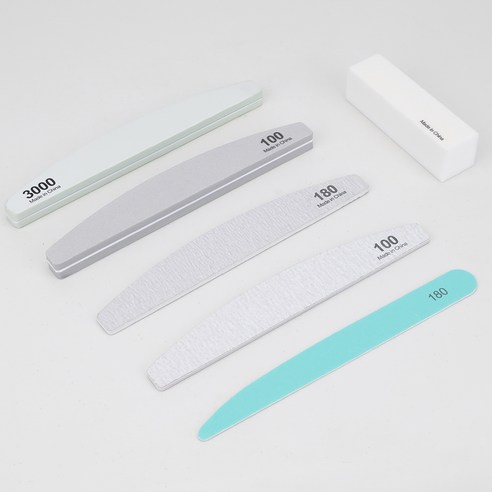 합리적인 가격으로 집에서 즐기는 네일케어, 코멧 홈 네일케어 파일 6종 세트