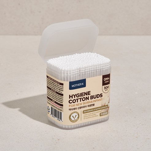 마더케이 신생아 유아 위생면봉으로 우리 아이 첫 위생을 섬세하게!