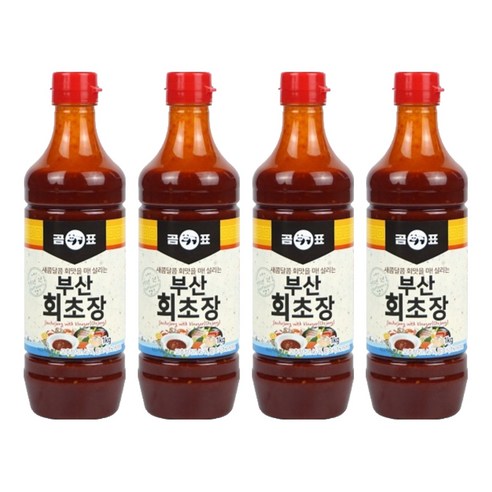 곰표 부산회초장, 1kg, 4개