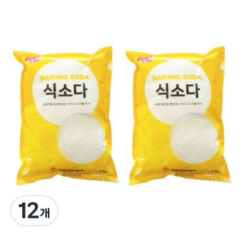 청은 식소다, 1kg, 12개
