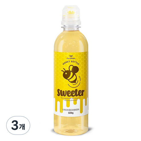 비마스터 스위터 아카시아꿀, 500g, 3개