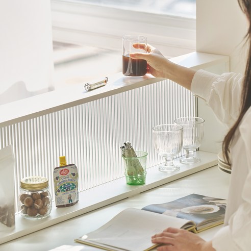 고급스러운 공간 구획의 완성