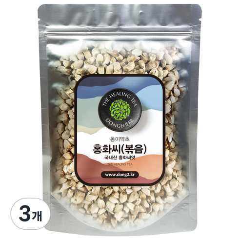 동이약초 홍화씨 볶음, 150g, 3개
