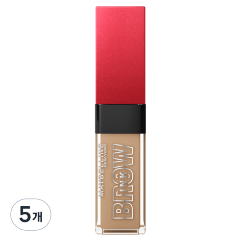 메이블린 3D 브로우 젤 마스카라 6ml, 5개, 크림토피