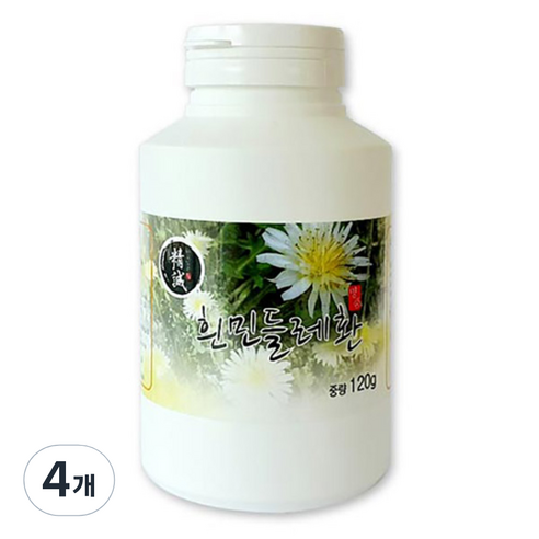 양원농장 흰민들레환, 4개, 120g