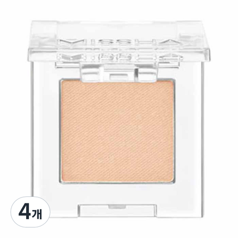 미샤 모던 섀도우 1.7g, 201 레이스쉬폰, 4개