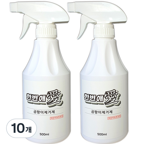 한번애 곰팡이 제거제, 500ml, 10개