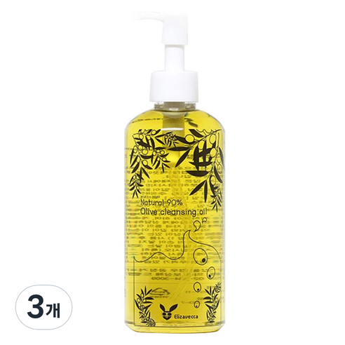 엘리자베카 밀키웨어 올리브 클렌징오일, 300ml, 3개