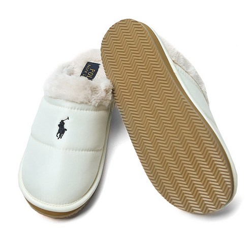 편안함과 스타일이 조화를 이루는 Polo Ralph Lauren KAYLEIGH SCUFF 슬리퍼