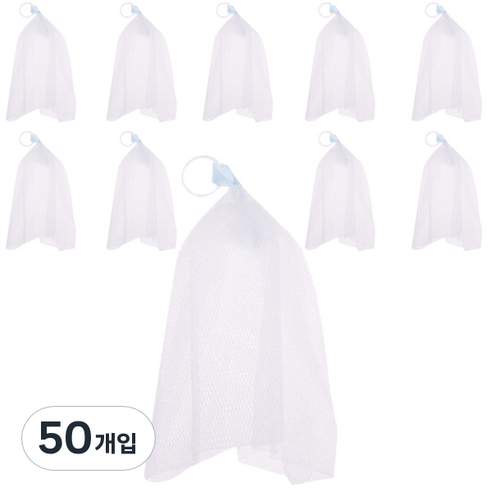 에이비엠 세안 비누 거품망, 혼합 색상, 50개