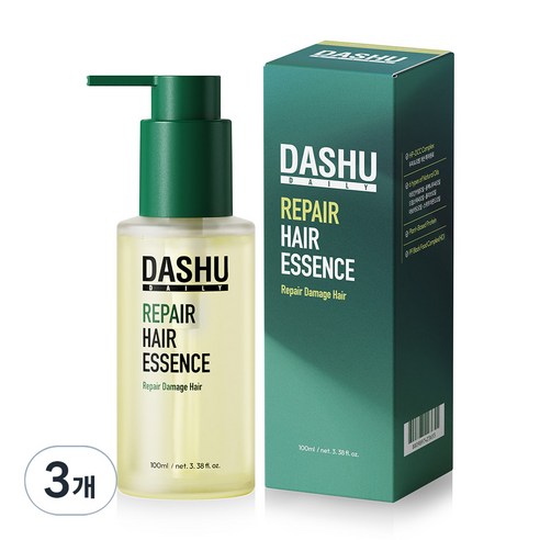다슈 데일리 리페어 헤어 에센스, 100ml, 3개