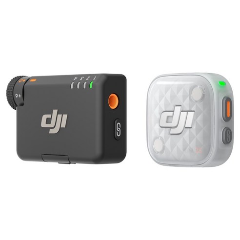 DJI Mic Mini 2S 1 TX + 1 RX 세트, 혼합색상