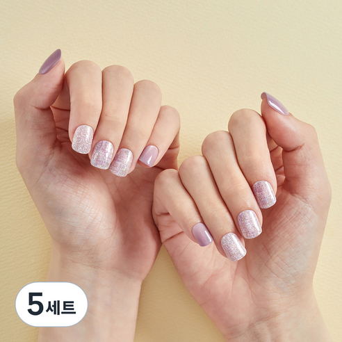데싱디바 매직프레스 세트, 디어 라일락, 5개