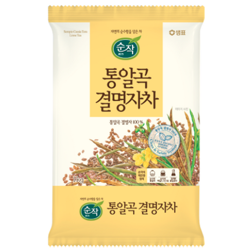 순작 통알곡 결명자차, 1kg, 1개입, 8개