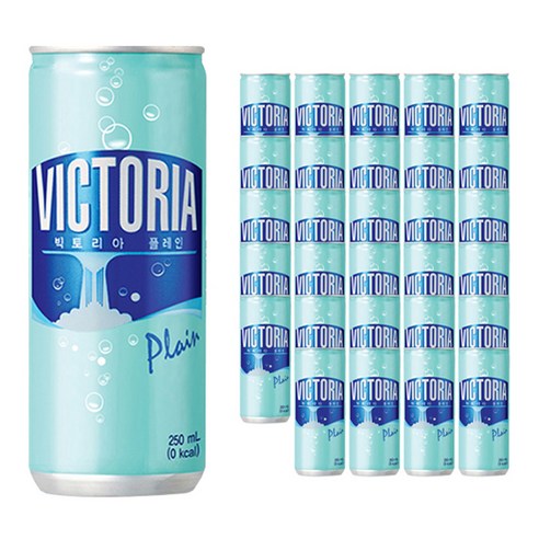 웅진빅토리아 탄산수 플레인, 250ml, 90개