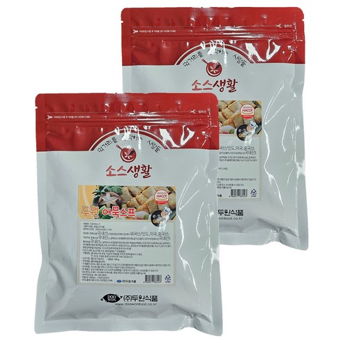 두원식품 어묵스프, 2개, 500g