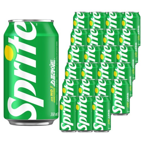 스프라이트 캔, 350ml, 24개