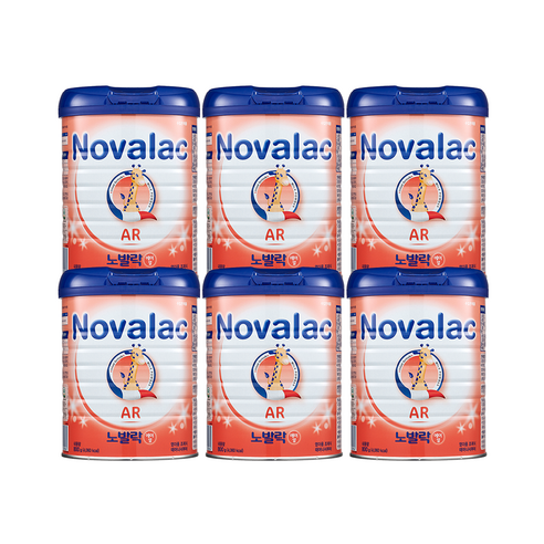 노발락 AR 구토분유, 800g, 6개