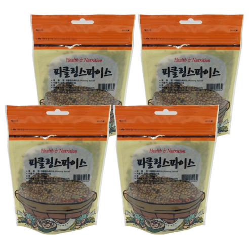 청은 피클링 스파이스, 100g, 4개