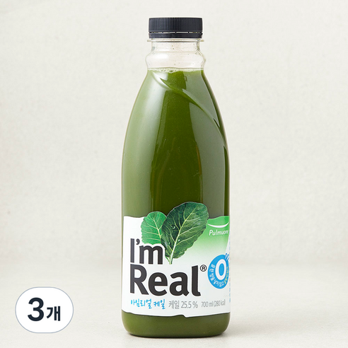 풀무원 아임리얼케일 주스, 700ml, 3개