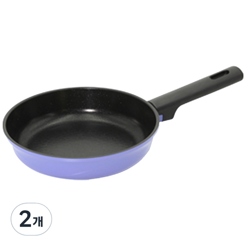 키친웰 에띠 라일락 IH 인덕션 프라이팬, 20cm, 2개