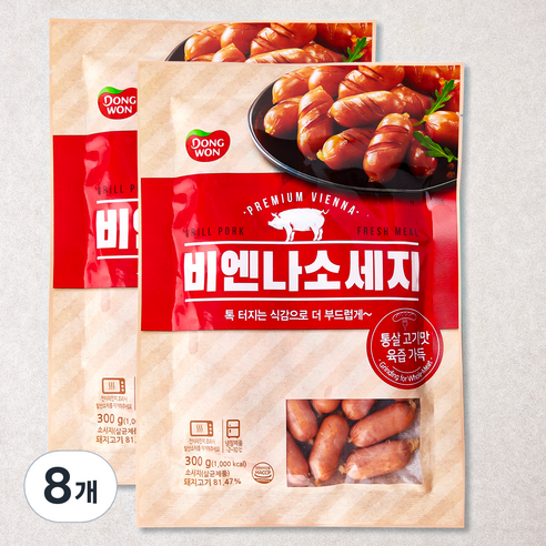 동원 비엔나 소시지, 300g, 8개