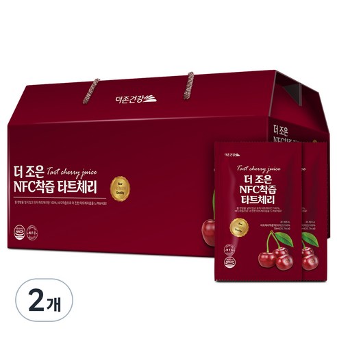 더존건강 더조은 NFC착즙 타트체리 70ml x 30p, 2.1L, 2개