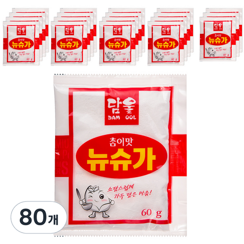 초야식품 참이맛 뉴슈가, 60g, 80개