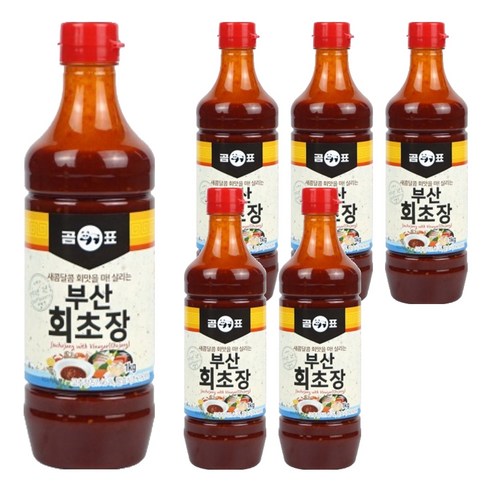 곰표 부산회초장, 1kg, 6개