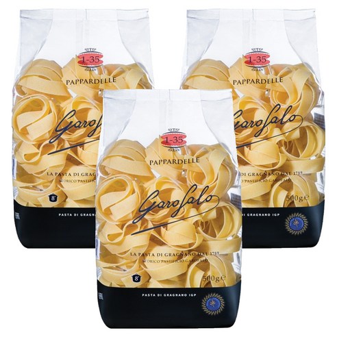 가로팔로 파파델리 파스타, 500g, 3개