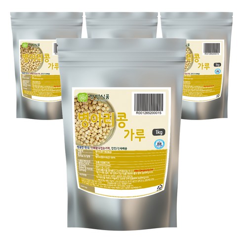 장명식품 병아리콩 볶음가루, 4개, 1kg
